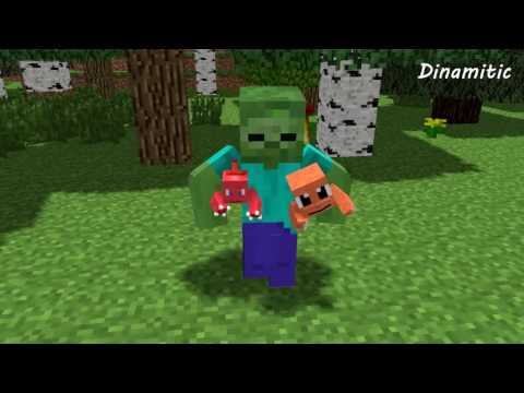 FNAF vs Mobs: Pokemon Challenge - Monster School (Minecraft Animation)