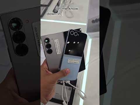 Thumbnail for Z Flip 6 vs Z Fold 6