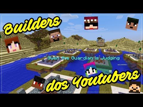 Minecraft: O MELHOR SPEED BUILDERS COM MUITOS YOUTUBERS! QUEM VENCEU?