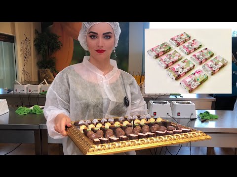 ضيافة  الشوكولاتة وطريقة التنبرينغ لشوكولا و طريقة الحفظ لفترةطويله مع جميع المعلومات لصحاب المشاريع