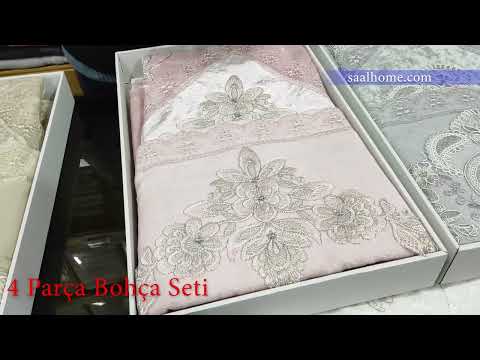 Thumbnail for 4 Parça Kadife Söz - Nişan Bohça Seti