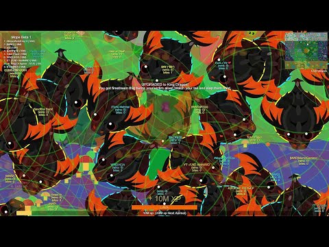 ALL OF US KING DRAGON | CRAZY MOPE BETA EVENT