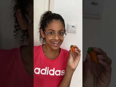 Mamãe, eu posso comer cenoura?