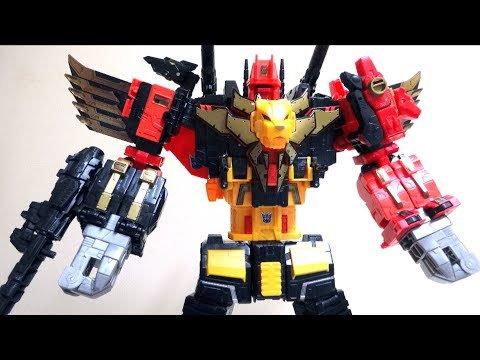 【巨重合体兵 プレダキング 6/6】ついに完結編! トランスフォーマー PP-31 ヲタファの変形レビュー / Transformers  POTP Predaking