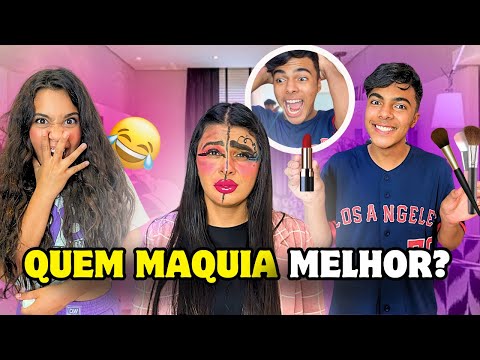 Quem maquia melhor? Estevão ou Lorena? *olha o resultado????