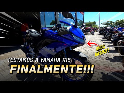 ATÉ QUE ENFIM! ???? Aceleramos a Yamaha R15 | Primeiras Impressões com ela #nandoangelo #motovlog