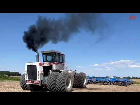 PRAIRIE MONSTER Tractors Tackle Spring Planting