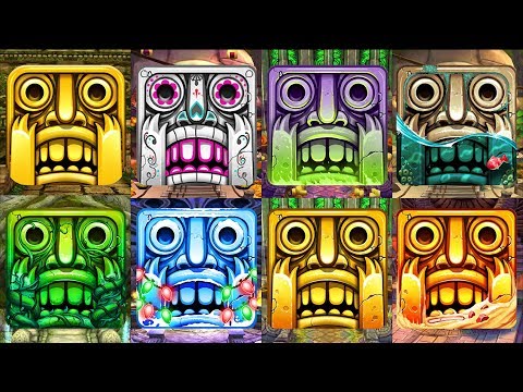 Temple Run Vs Temple Run 2 - Spirits Cove Vs Spoky Summit Vs Pirate Cove Vs Lost Jungle 8 in 1 Game