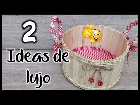 Thumbnail for 2 IDEAS DE LUJO PARA REGALAR O VENDER - manualidades con reciclaje - Crafts to sell or give away