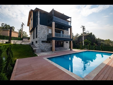 Thumbnail for URLA Kalabak'da Komple Deniz Manzaralı SATILIK LÜKS Malikane 3 Dönüm içinde 480 m2.