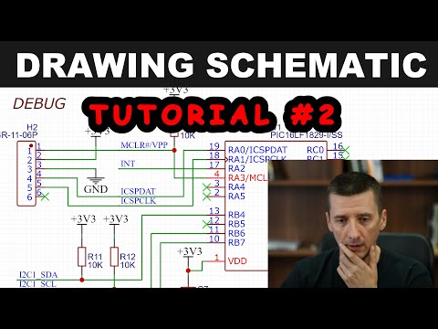 Tutorial #2: Drawing Schematic and Connecting Microcontroller + Accelerometer ( EasyEDA )