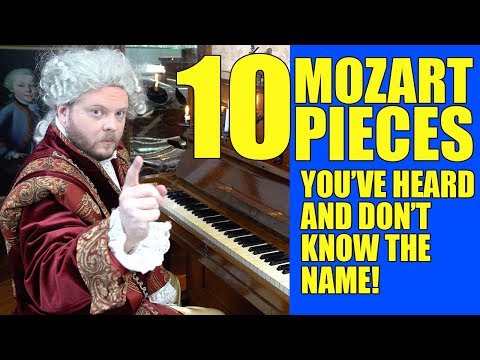 10 Mozart Pieces You&apos;ve Heard And Don´t Know The Name
