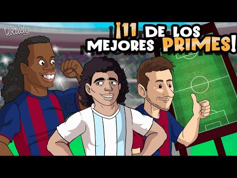 El 11 de futbolistas con los mejores “primes” de la historia