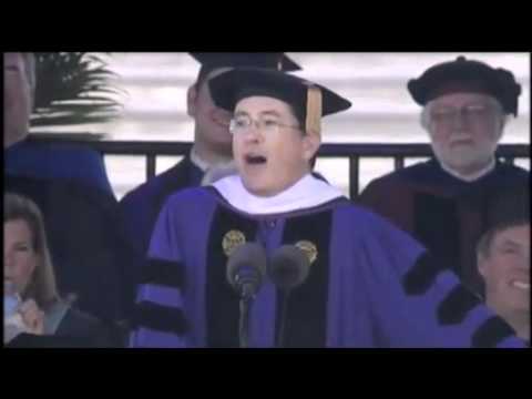 Thumbnail for Stephen Colbert 2011 Commencement Speech at Northwestern University