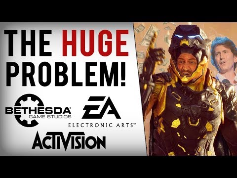 Thumbnail for EA, Bethesda & Activision Losing Billions In 2019 & Things Continue Getting Worse...