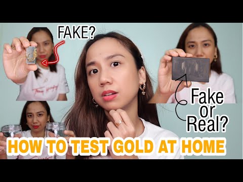 HOW TO TEST GOLD AT HOME | MAGNET TEST, ACID TEST & VINEGAR TEST