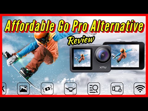 Affordable GoPro Alternative Action Camera 4K 60FPS and Waterproof from XTU