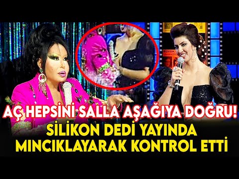 Bülent Ersoy Silikon Dedi Yayında Mıncıklayarak Kontrol Etti - Popstar