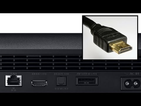 Como conectar cable HDMI a PS3