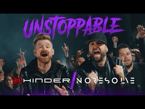 UNSTOPPABLE (@sia ROCK Cover by NO RESOLVE &amp; @HinderBackstage) (Official Music Video)