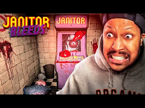 THIS HAUNTED ARCADE MADE ME LITERALLY CRY | Janitor Bleeds