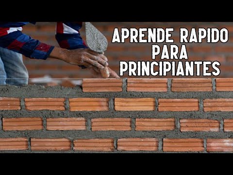 como pegar ladrillos huecos (cerámico) consejos prácticos