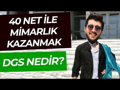 Thumbnail for DGS nedir? DGS ile Mimarlık Okumak! | Hangi Üniversite Hangi Bölüm