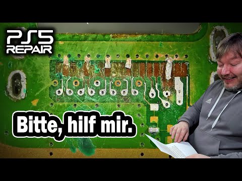 PS5 Repair | Von kaputt zu ganz kaputt, retten wir es | PCB Solder Berlin