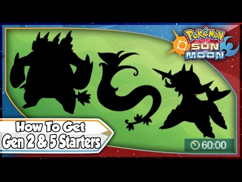 Pokemon Sun and Moon - Island Scan For Gen 2 &amp; 5 Starters!  [SM Tips &amp; Tricks]