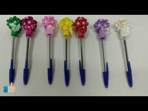 Thumbnail for CANETA DECORADA COM E.V.A