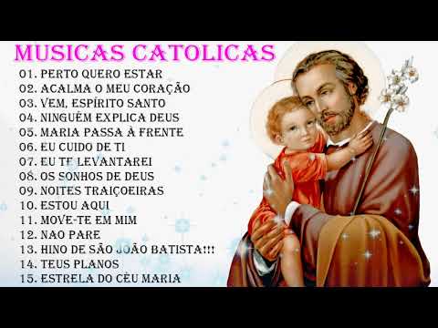 Thumbnail for Top 20 Musicas Catolicas - Perto Quero Estar, Vem, Espírito Santo , Acalma o Meu Coração ...