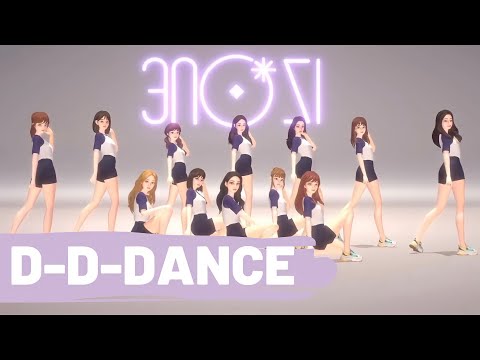 iz*one - 'd-d-dance' dance mirrored