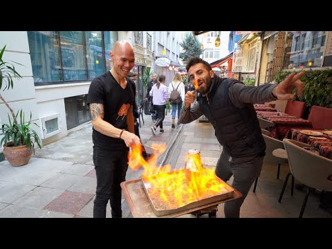 Thumbnail for Istanbul Street Food | Flaming Testi Kebab (Pottery Kebab) | Street Food in Istanbul