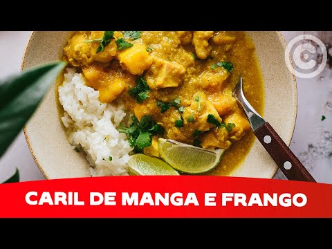 Caril de Manga e Frango: Saboroso e Fácil
