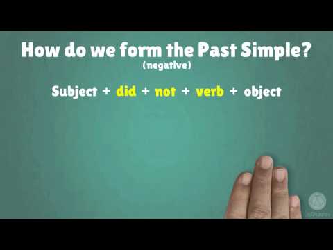 Past Simple Tense | Structuring Sentences