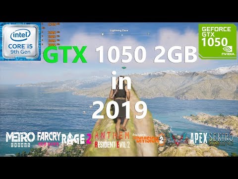 GTX 1050 2GB Test in 10 Games in 2019