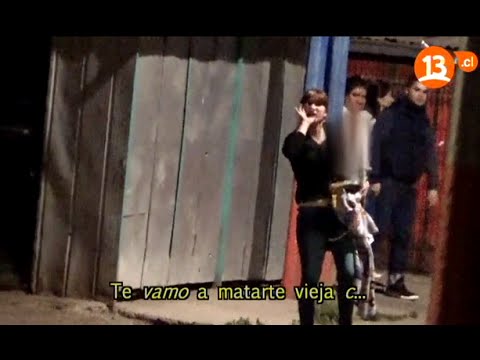 Guerra entre pandillas Poblacion Parinacota de Santiago