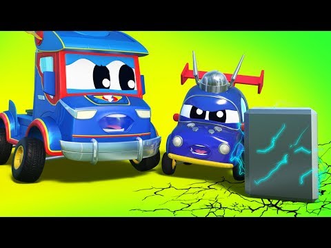 Os melhores de SUPER HERÓIS (Homem Aranha Thor...) - Super Caminhão na Cidade do Carro!