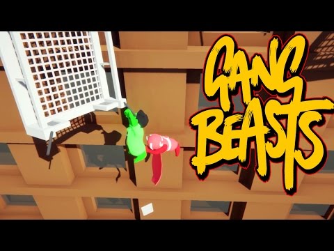 Gang Beasts - Hanging Around Town [Father and Son Gameplay]