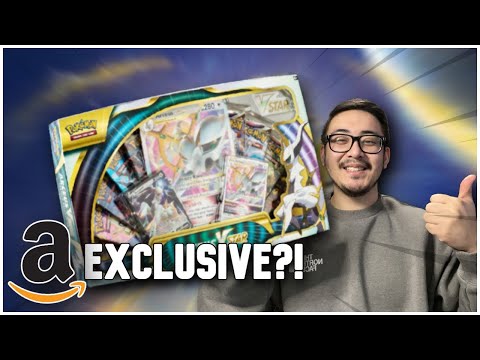 TOO MANY Pulls From Arceus VSTAR Premium Collection (AMAZON EXCLUSIVE) | Pokemon Card Opening