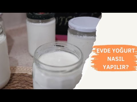 Evde Yoğurt Nasıl Yapılır? | Ev Yoğurdu Yapımı????????????