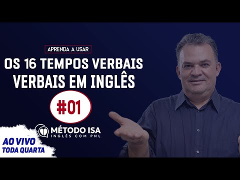 Thumbnail for Aula #01 - Os 16 TEMPOS VERBAIS em INGLÊS