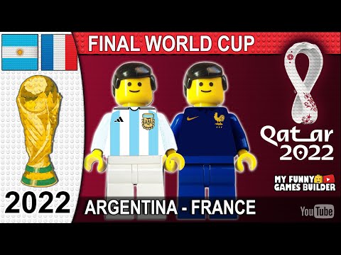 World Cup Final 2022 • Argentina vs France 4-2 (3-3) • Qatar 2022 All Goals Highlights Lego Football