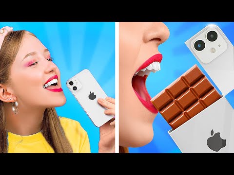 Thumbnail for ¡CONSEJOS E IDEAS PARA COLAR CHOCOLATE! || Trucos tentadores con comida por 123 Go Like!