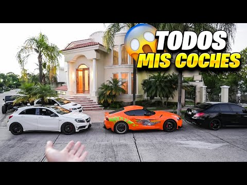 ME LLEVO TODOS MIS COCHES A MI NUEVA CASA || ALFREDO VALENZUELA