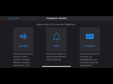 Crea sonidos /tonos de llamada gratis para tu iPhone / GarageBand/en español