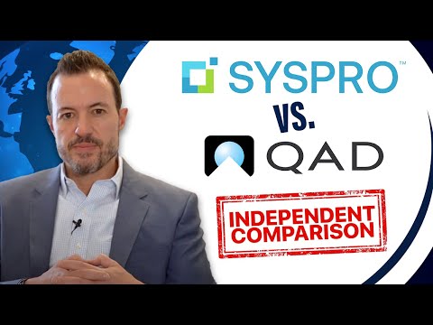 Thumbnail for SYSPRO vs QAD | Independent Comparison