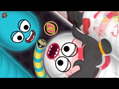 Thumbnail for Wormate.io Running To Killer Enemy Would Worms Biggest Troll Funny Moments Gameplay!