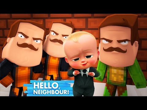 Minecraft - BOSS BABY &amp; HELLO NEIGHBOUR GET REVENGE!