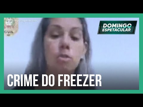 Thumbnail for Exclusivo: veja trechos do depoimento da mulher que matou o marido e escondeu o corpo no freezer